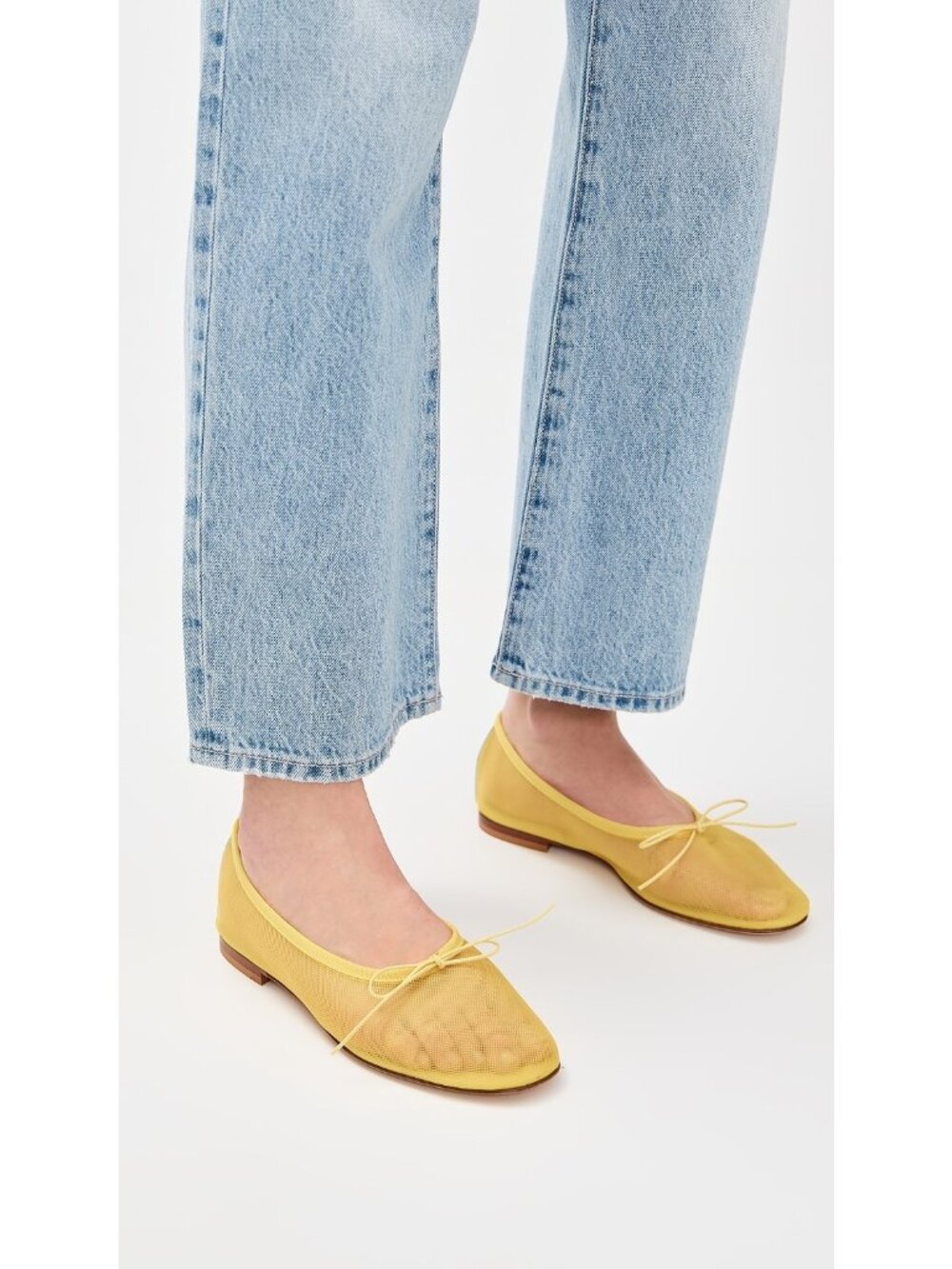 MANSUR GAVRIEL Dream Ballerina bright yellow Flats SIZE 37 NEW - Picture 3 of 10